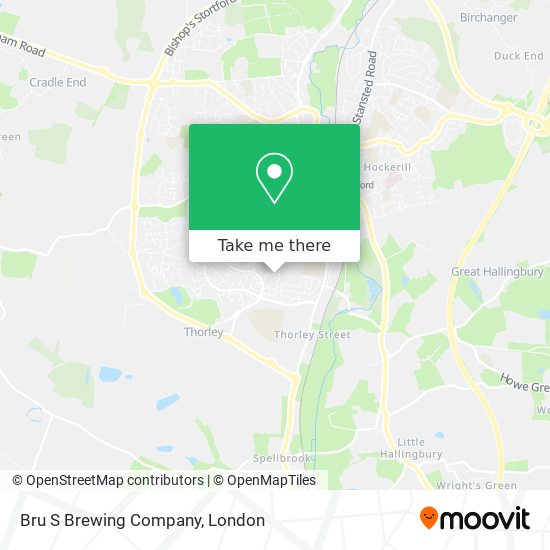 Bru S Brewing Company map