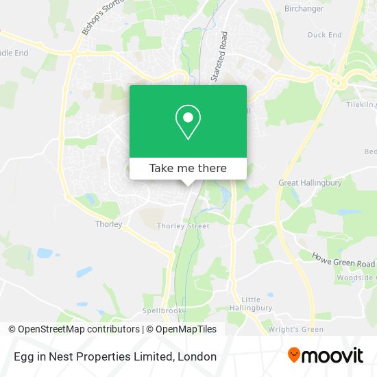 Egg in Nest Properties Limited map