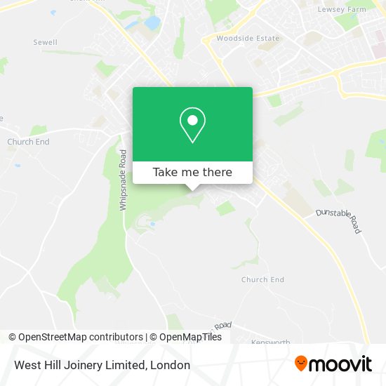 West Hill Joinery Limited map