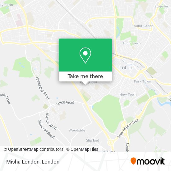 Misha London map