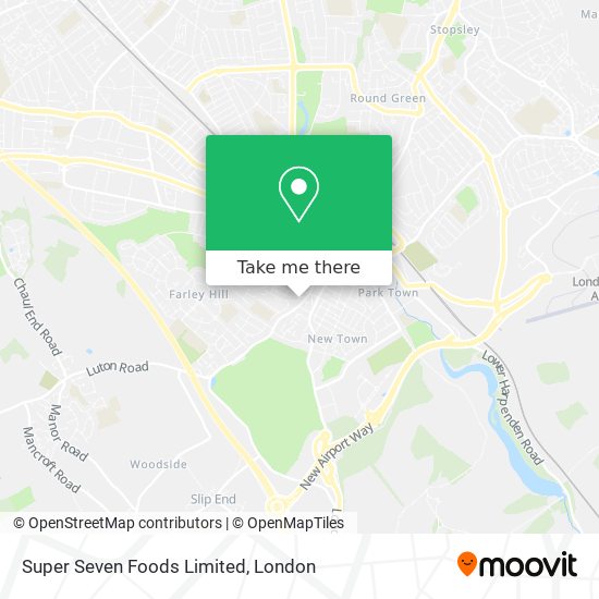 Super Seven Foods Limited map