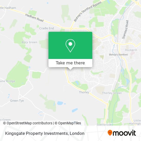 Kingsgate Property Investments map