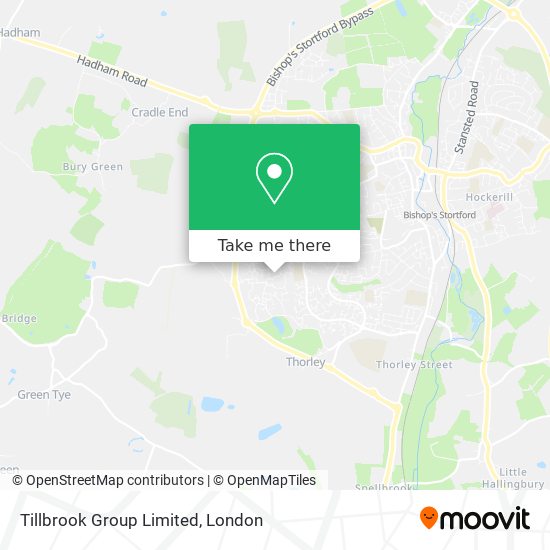 Tillbrook Group Limited map