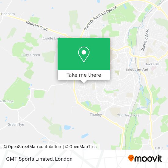 GMT Sports Limited map