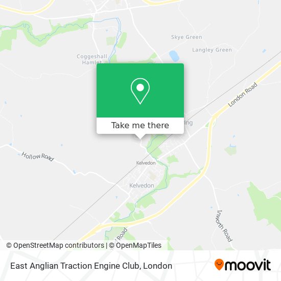 East Anglian Traction Engine Club map