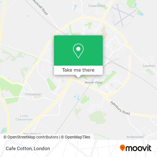 Cafe Cotton map