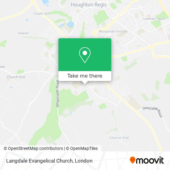 Langdale Evangelical Church map