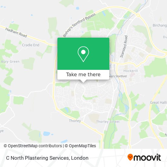 C North Plastering Services map