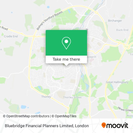 Bluebridge Financial Planners Limited map