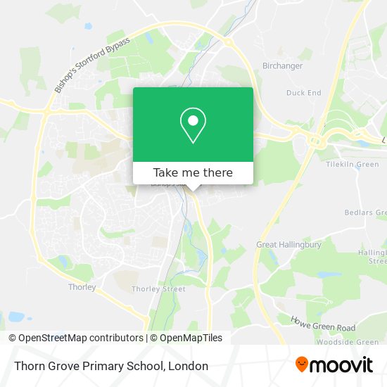 Thorn Grove Primary School map