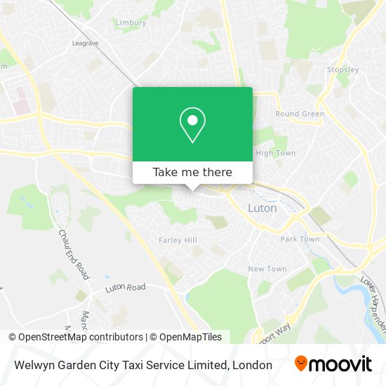 Welwyn Garden City Taxi Service Limited map