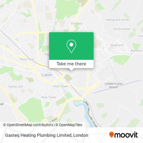 Gasteq Heating Plumbing Limited map