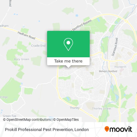 Prokill Professional Pest Prevention map