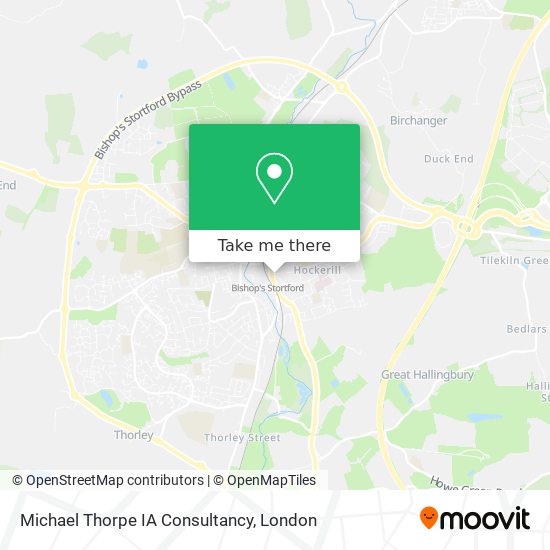 Michael Thorpe IA Consultancy map