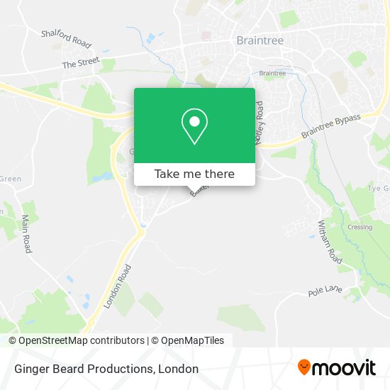 Ginger Beard Productions map