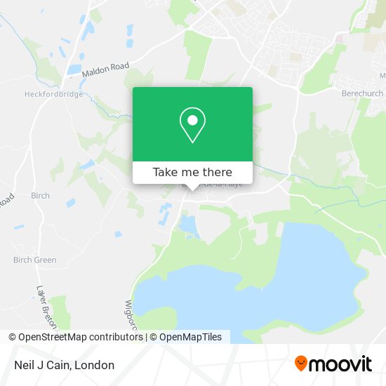 Neil J Cain map