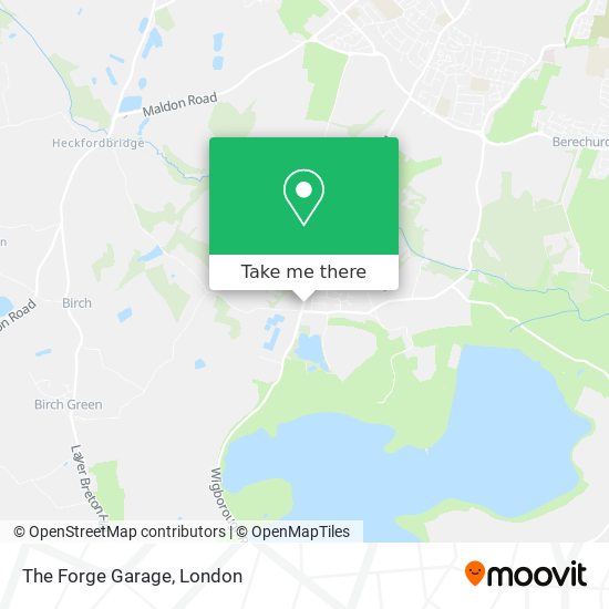 The Forge Garage map