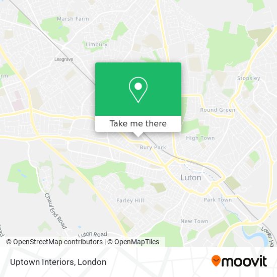 Uptown Interiors map