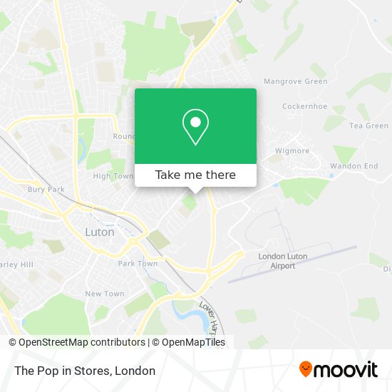 The Pop in Stores map