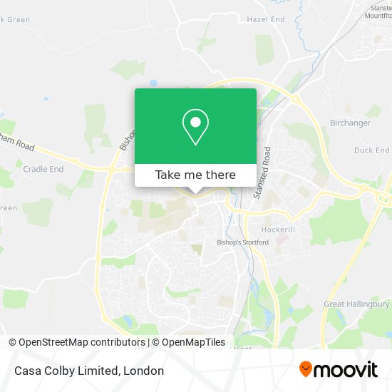 Casa Colby Limited map