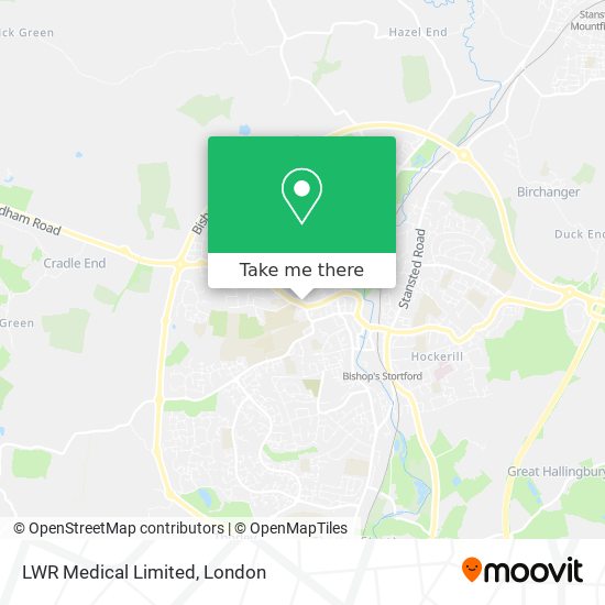 LWR Medical Limited map