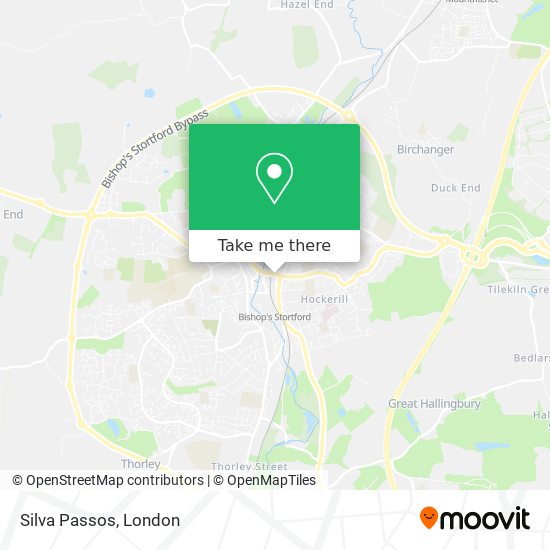 Silva Passos map