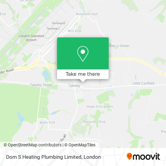 Dom S Heating Plumbing Limited map