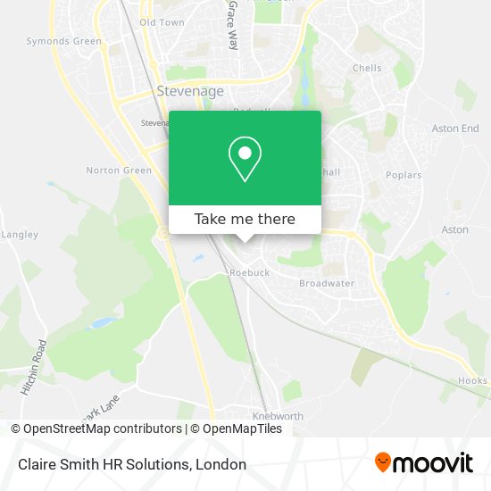 Claire Smith HR Solutions map