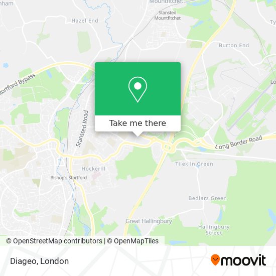 Diageo map