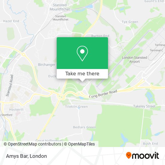Amys Bar map