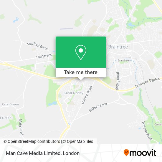 Man Cave Media Limited map