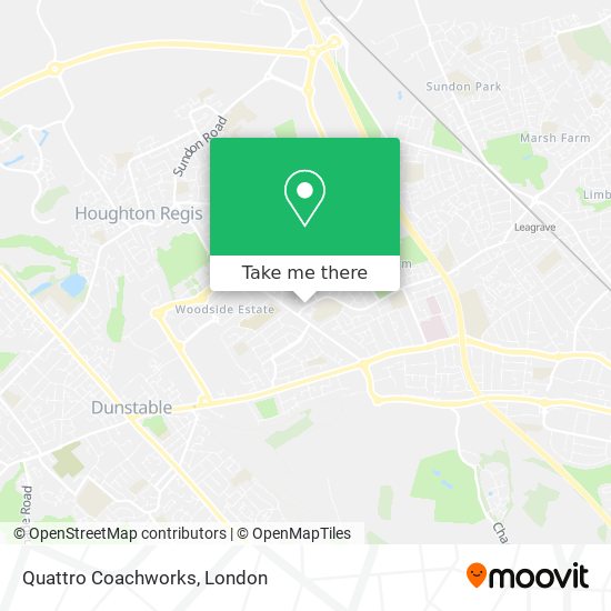 Quattro Coachworks map