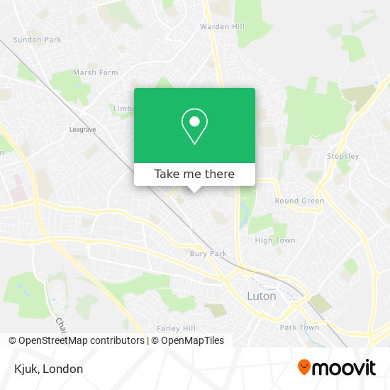 Kjuk map