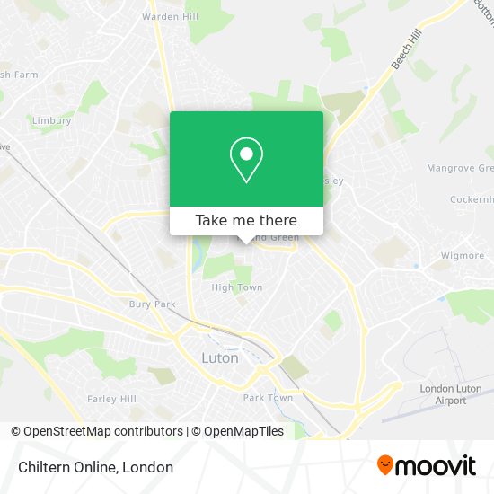 Chiltern Online map