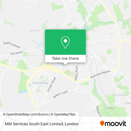 MM Services South East Limited map