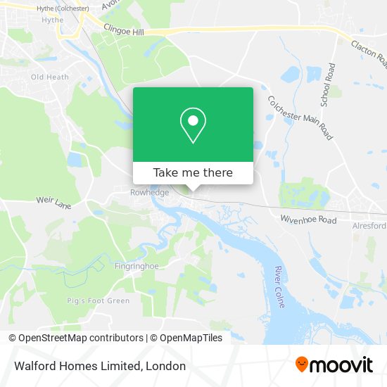 Walford Homes Limited map