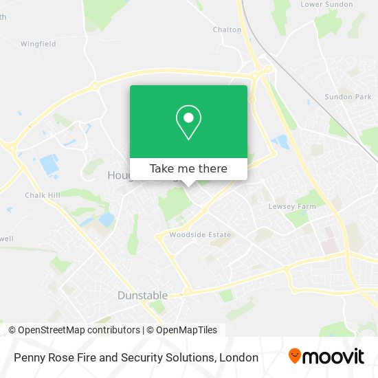 Penny Rose Fire and Security Solutions map