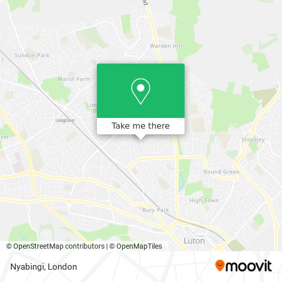 Nyabingi map