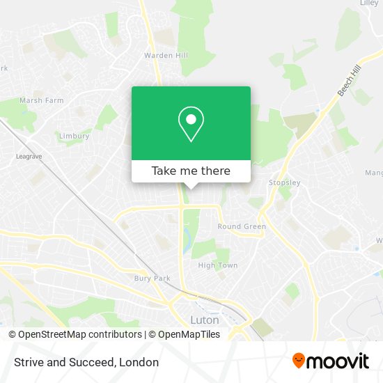 Strive and Succeed map