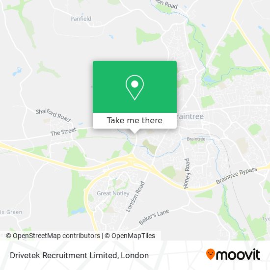 Drivetek Recruitment Limited map