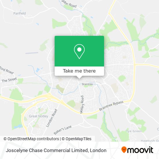Joscelyne Chase Commercial Limited map