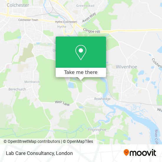 Lab Care Consultancy map