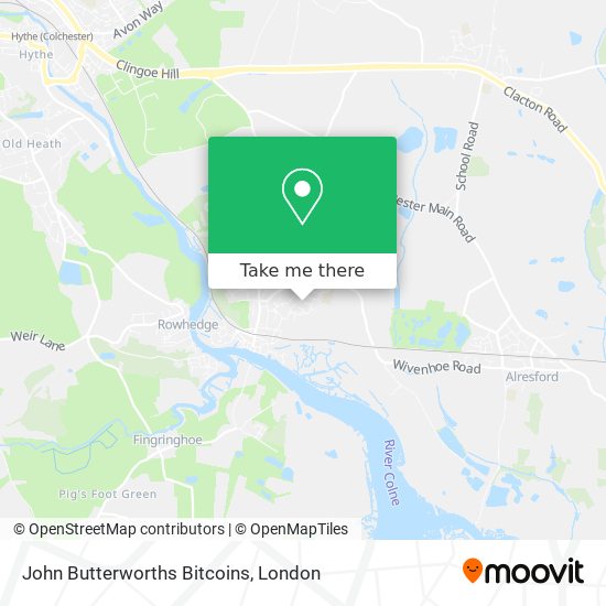 John Butterworths Bitcoins map