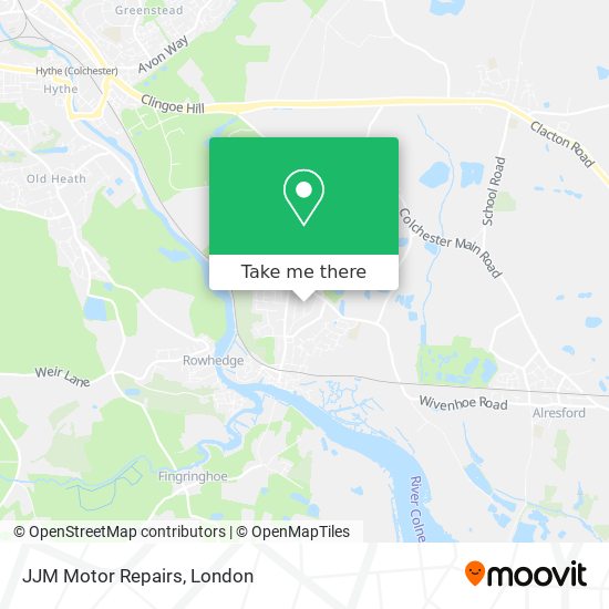 JJM Motor Repairs map