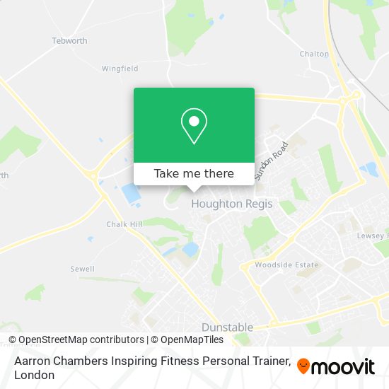 Aarron Chambers Inspiring Fitness Personal Trainer map