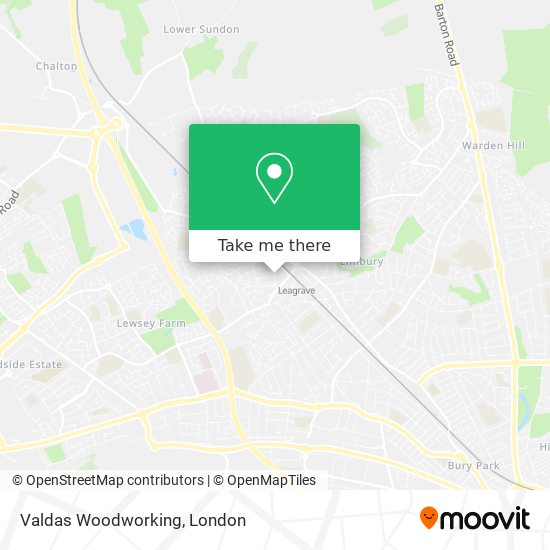 Valdas Woodworking map
