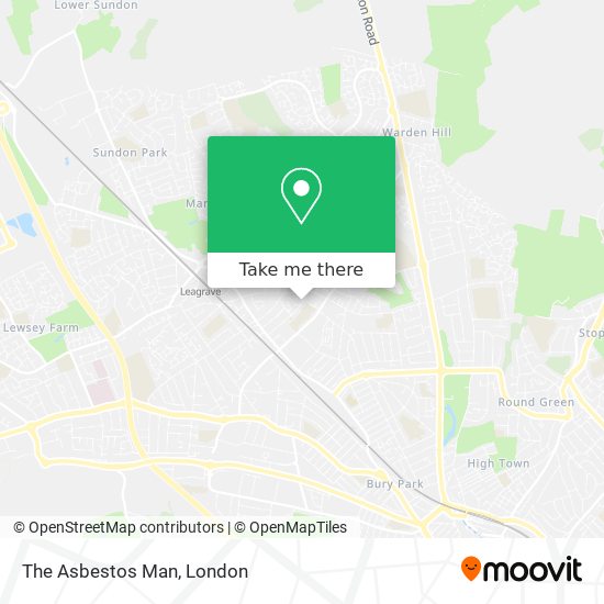 The Asbestos Man map