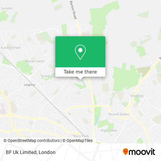 BF Uk Limited map