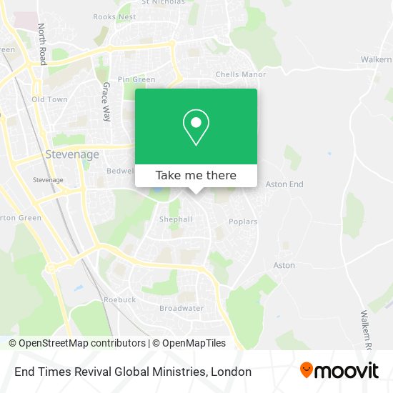 End Times Revival Global Ministries map