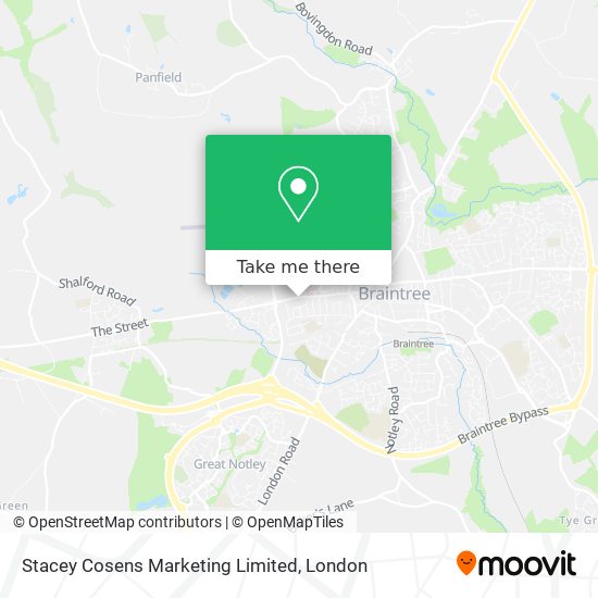 Stacey Cosens Marketing Limited map
